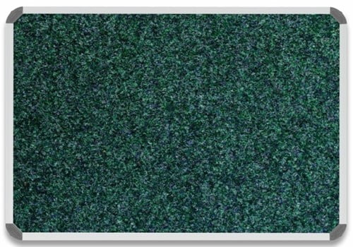 Bulletin Board Aluminium Frame with Carpet Surface-image